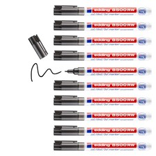 8500 RW CD/DVD/BD marker - schwarz - 10 Stifte - feine Rundspitze 1 mm - zur ...