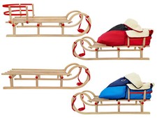 Klappschlitten Lehne