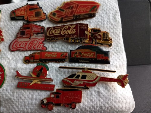 Coca cola pins set - pins,