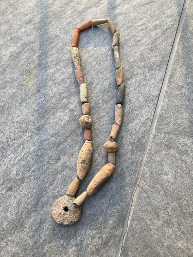 Jungsteinzeit halskette aus - jungsteinzeit-halskette,