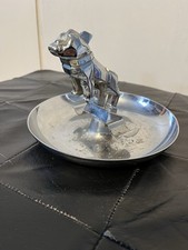 Mack Truck Bulldog Chrom USA Werbefigur LKW Kühlerfigur Rubber Duck Aschenbecher