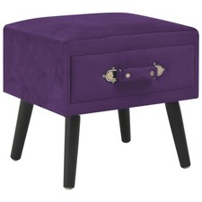 Samt nachttisch sofatisch - 1/2x,