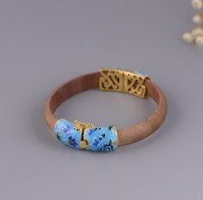 I05 Cloisonne Opening Bangle