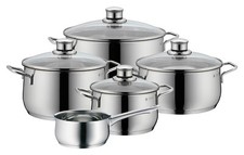 WMF Diadem Plus Kochtopf-Set Kochtöpfe 5-teilig mit Deckel Induktion Edelstahl