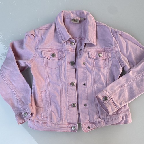 Damen jeansjacke denim rosa - jeansjacke,