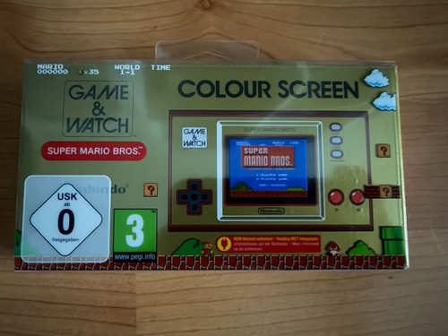 Nintendo game watch super - nintendo,