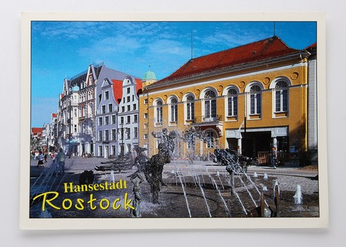 Postkarte hansestadt - postkarte,