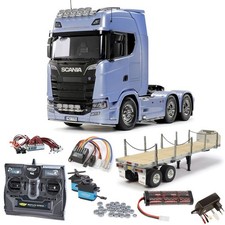 Tamiya scania 770 6x4 - scania, v8