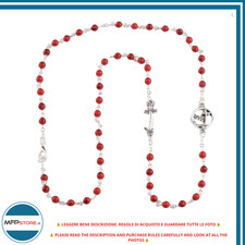 Rosenkranzkette Rubin