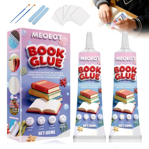 Buchbinderleim set flüssig - buchbinderleim,