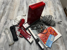 Spielekonsole Wii in rot