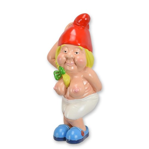 Ein erotischer gartenzwerg - gartenzwerg, aus