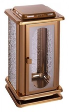 Grablampe edelstahl bronze - grablampe,