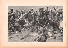 Leibhusaren in der Schlacht