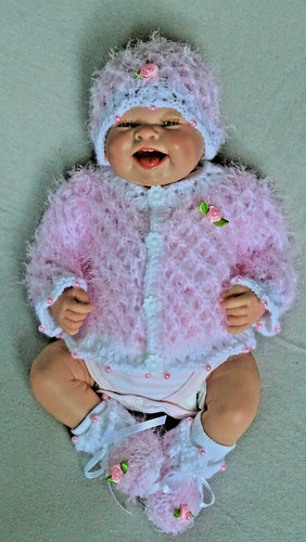 Handmade set jacke mütze - set,