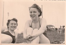 Vintage Photo Pretty Women in