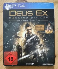 Deus Ex Mankind Divided Steelbook - PS4 - Playstation 4 ⚡