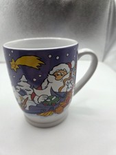 Milka Weihnachtsbecher No.12 / Sammel Tasse Becher Henkelbecher / neuwertig