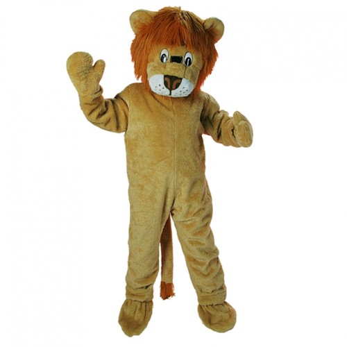 Löwe maskottchen kostüm - löwe,