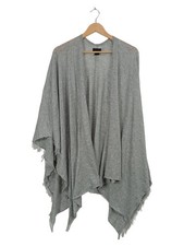 Hallhuber Damen Poncho Grau