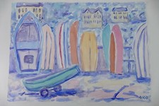 Wilhelm Klußmann Aquarell