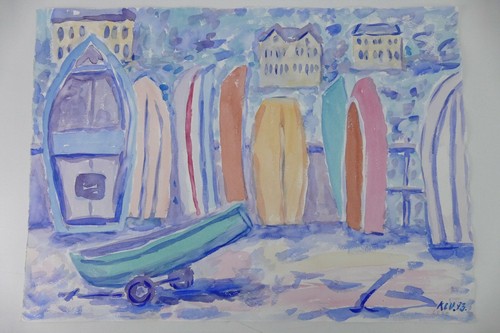Wilhelm klußmann aquarell - wilhelm,