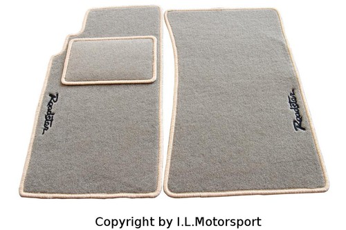 Fußmatten beige mit - mx-5,