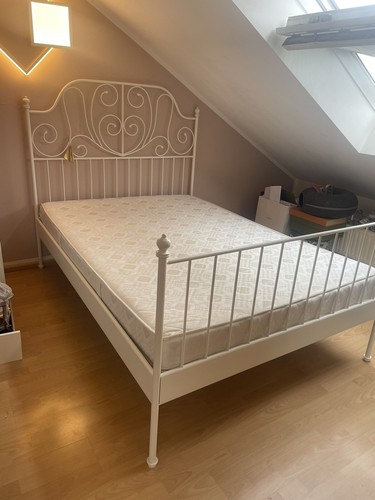 Bett 140x200 gebraucht - , &