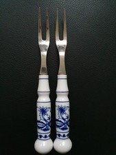 1 v. 2 Aufschnittgabel +