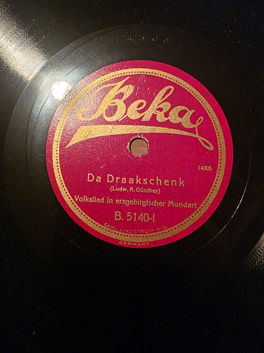 Beka schellackplatte - beka, da