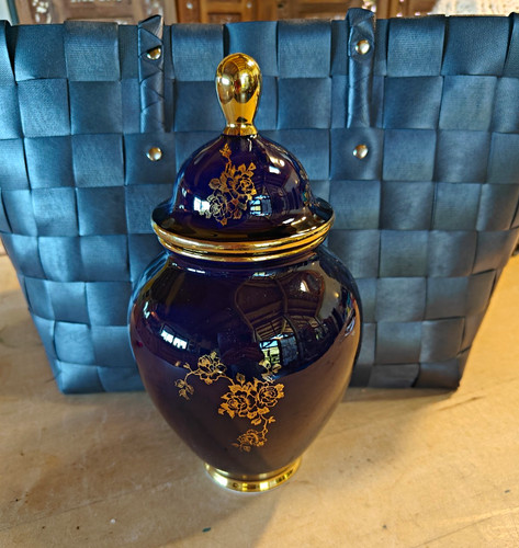 Klm bavaria deckelvase - klm,