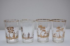 4 x Barock Glas Becherglas