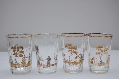 Barock glas becherglas - 4,