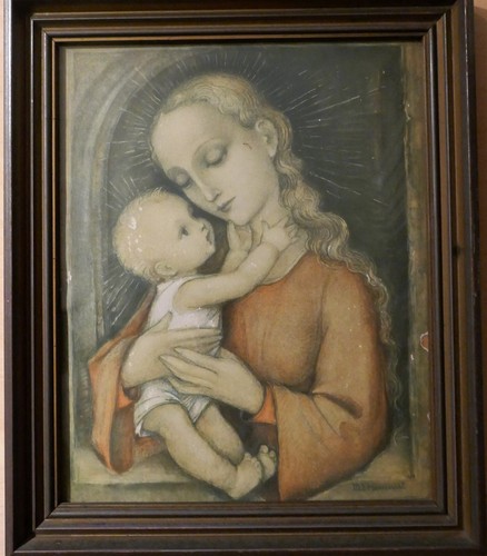 Hummelbild maria mit - ",