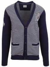 VAN SANTEN & VAN SANTEN Strickjacke Cardigan Größe L V-Ausschnitt Baumwolle NEU