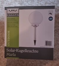 CASAYA LED Solar-Kugelleuchte MARLA 25 cm OVP