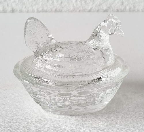 Nettes altes glas - altes, huhn