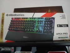 SteelSeries Apex Pro Mechanische Gaming Tastatur OLED Smart Display QWERTZ