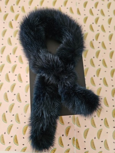 Gemmi blaufuchs pelzschal neu - blaufuchs,