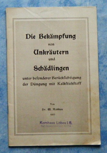 Makkus die bekämpfung von - w.,