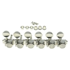 Kaish Vintage Locking Gitarre Stimmwirbel Maschinenköpfe für Strat/Tele Nickel