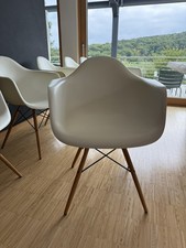 Vitra Eames Plastic Armchair, DAW, weiß, guter Zustand