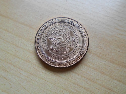 Kennedy half dollar 1964 - half,