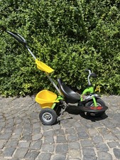 Puky Dreirad mit Schiebestange, Kipper, Fußablage, Schaufel
