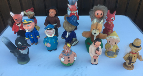 Ddr veb puppen sandmann elster - veb,