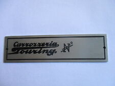 Touring Maserati 3500 Lancia Alfa Aston Schild Typenschild Carrozzeria s68