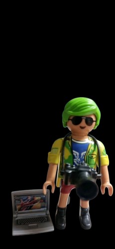 Playmobil fotograf tourist - fotograf,