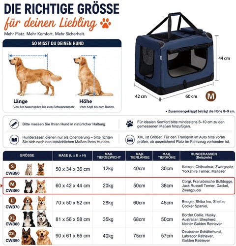 Robust transportbox für hund - transportbox,