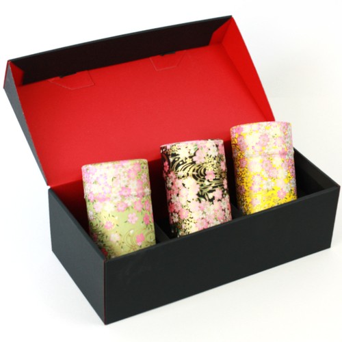 Teedosen set sanshoku - teedosen, "sanshoku