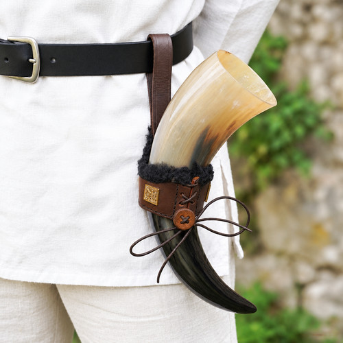 Wikinger trinkhorn walknut - walknut, +
